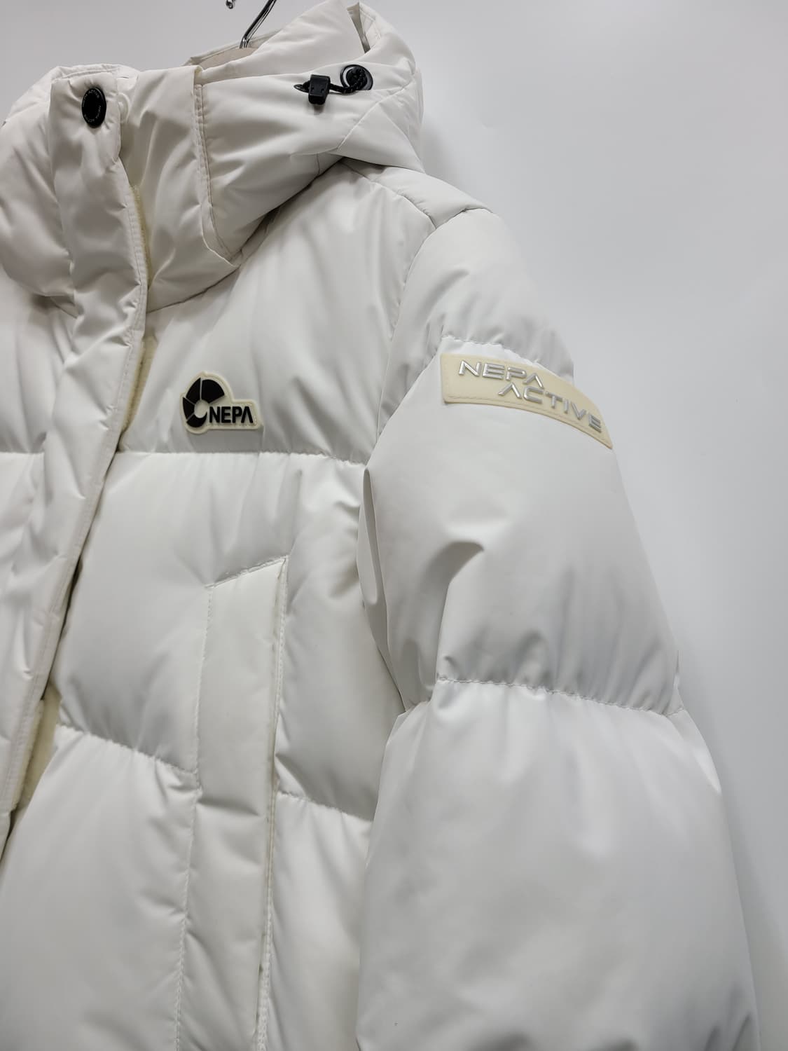 NEPA 네파 화이트 구스 다운 롱 패딩 / 여 85 
 상품이미지4