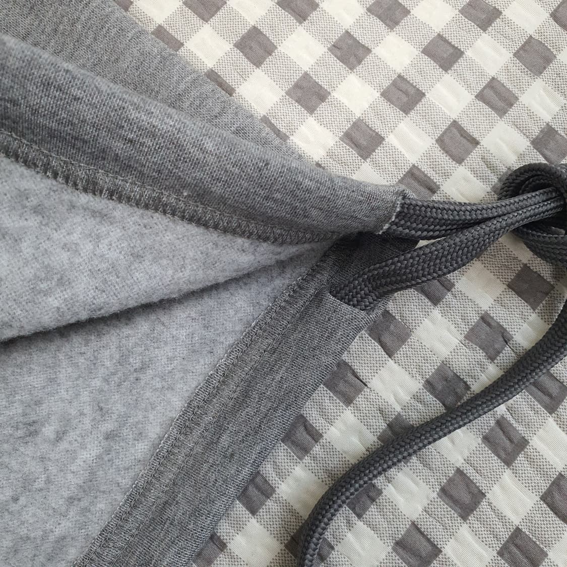 미착용 SAGA 기모 반소매 후드티 남자95 상품이미지5