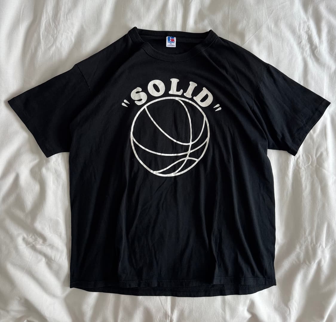 90s USA 빈티지 러셀 SOLID 티셔츠 상품이미지1