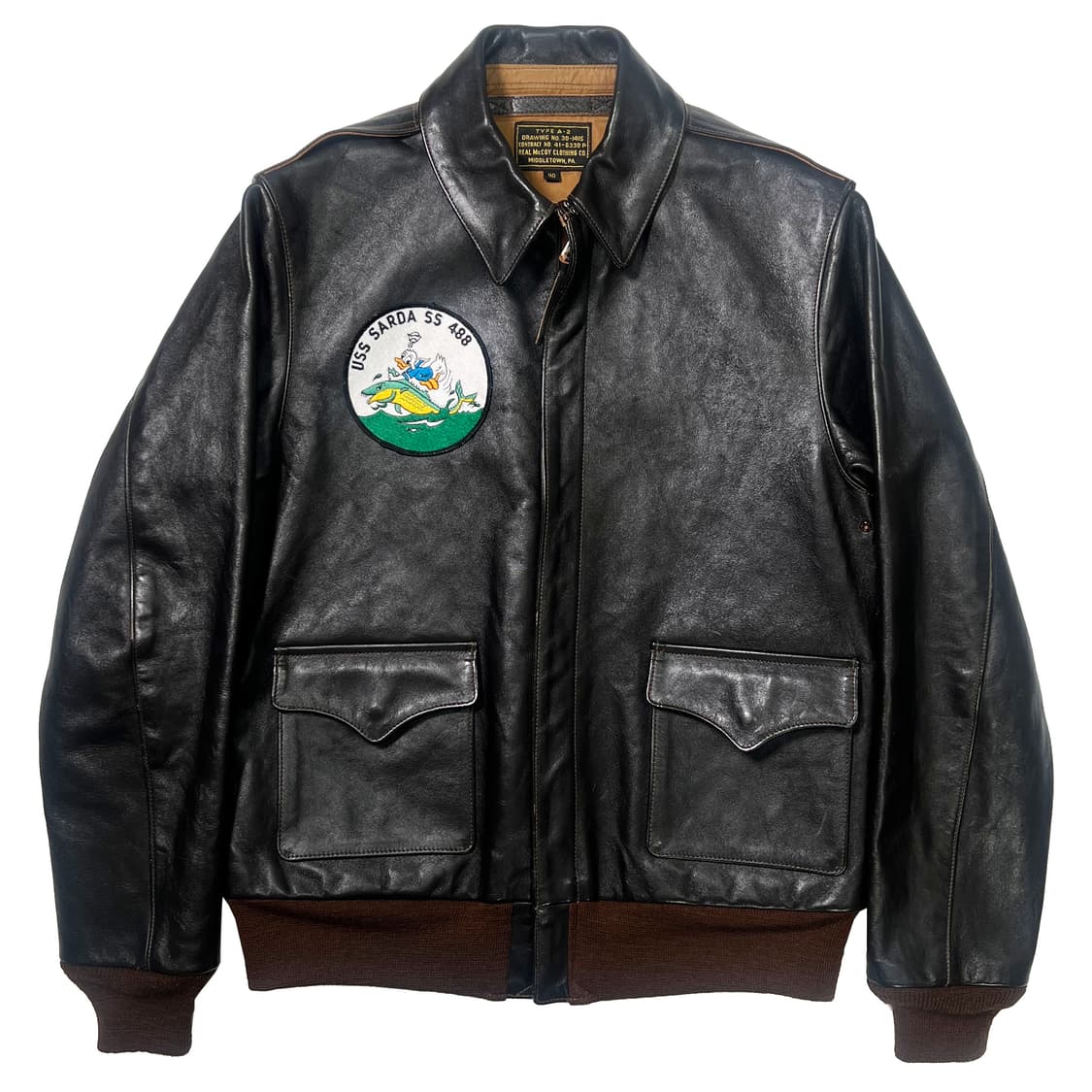 리얼맥코이 A-2 플라이트 자켓 (40) 상품이미지2