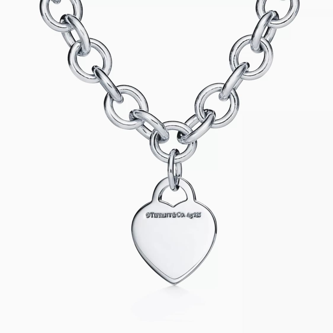 티파니앤코 하트 체인 링크 목걸이 (신형) 상품이미지7