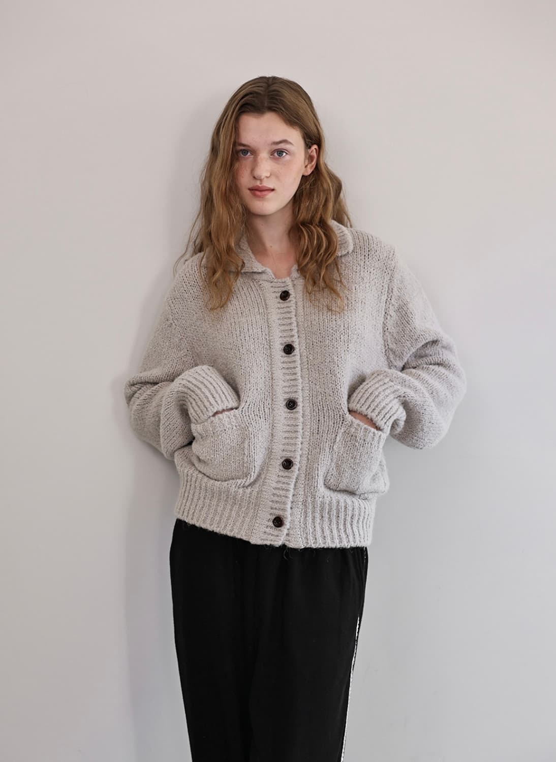 [정가 16만] 앤니즈 ANDNEEDS Eve collar cardiga 상품이미지4