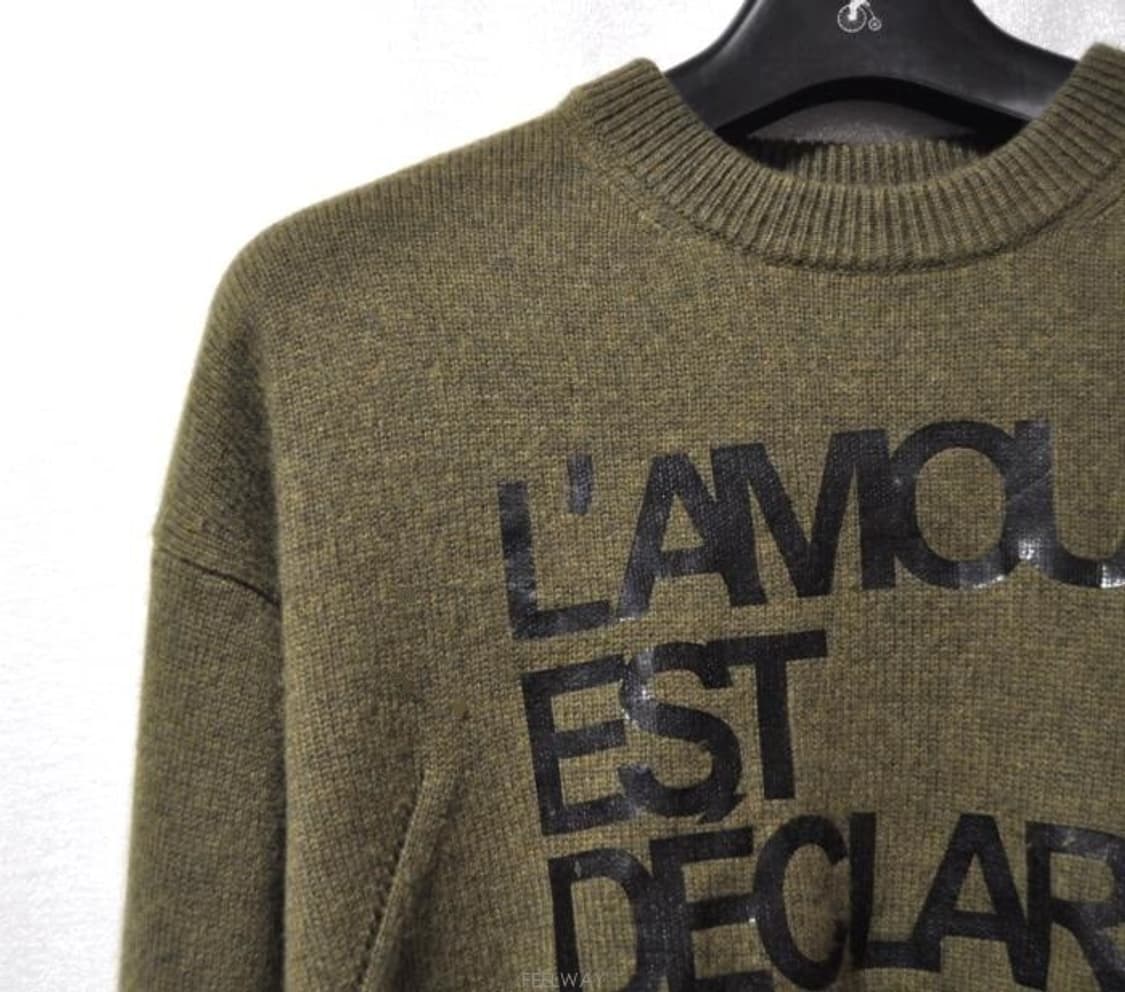 캐시미어 여성긴팔니트티(캐시미어100%)사이즈66 상품이미지5