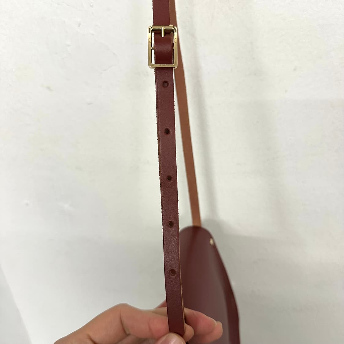 캠브리지사첼 레오파드&버건디 타이니 사첼백 상품이미지4