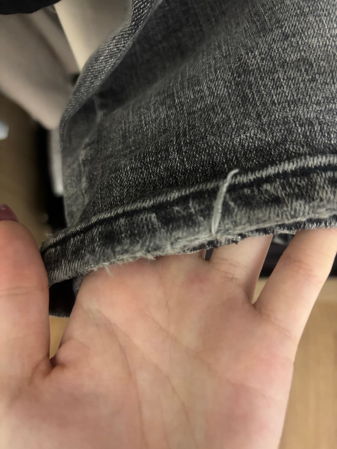 보헤미안서울 프론트 포켓 부츠컷 데님 팬츠 2사이즈 상품이미지3