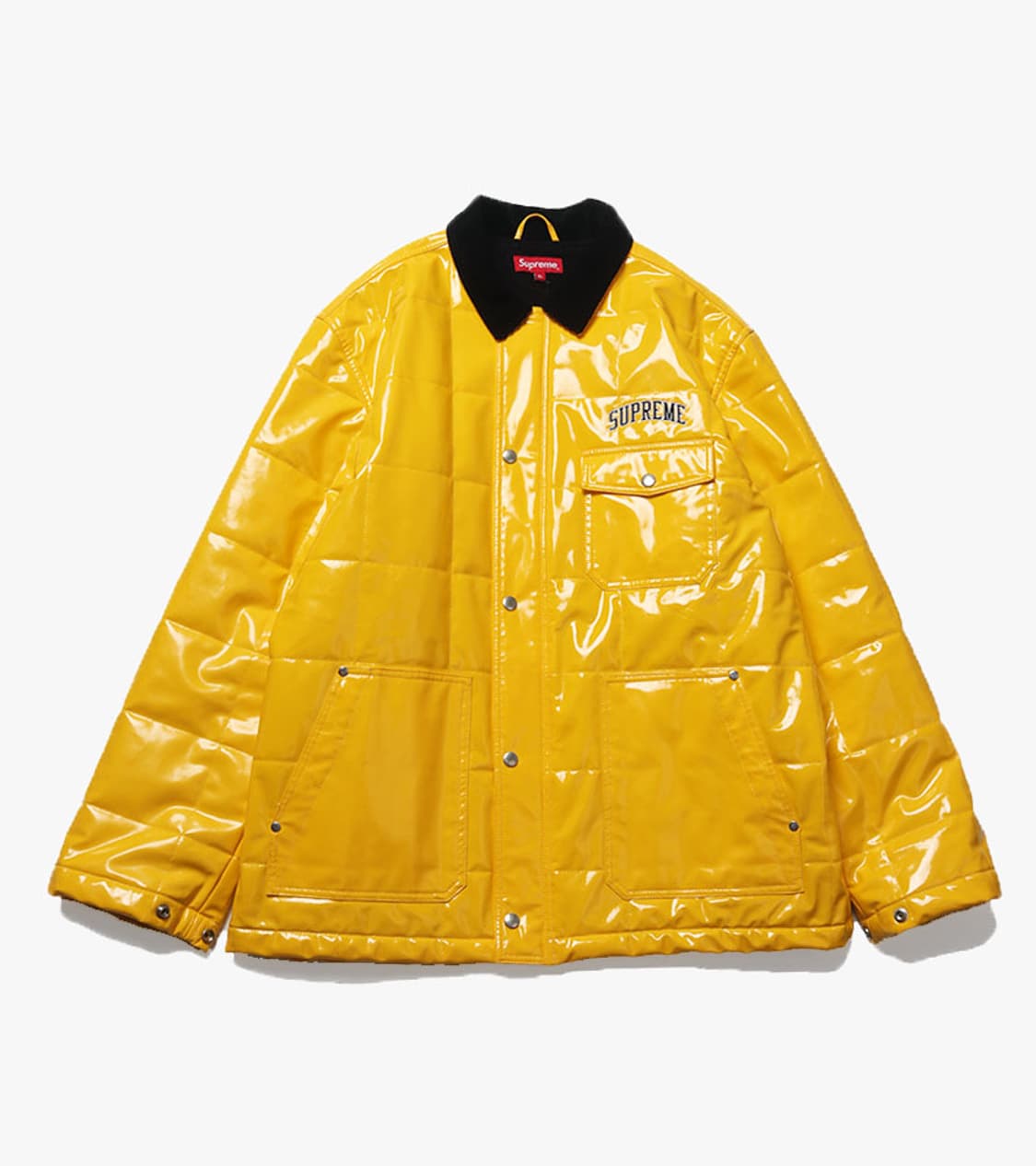 SUPREME - QUILTED VINYL WORK JACKET 상품이미지1