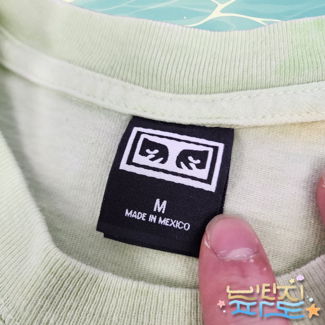 M 오베이 어벤더닝 엔젤 그래픽 반팔티셔츠 상품이미지5