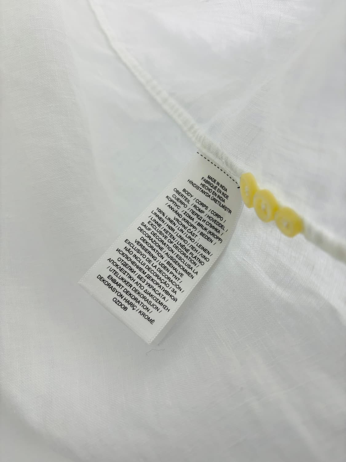 폴로 Polo Ralph Lauren 클래식 핏 린넨 셔츠 상품이미지4