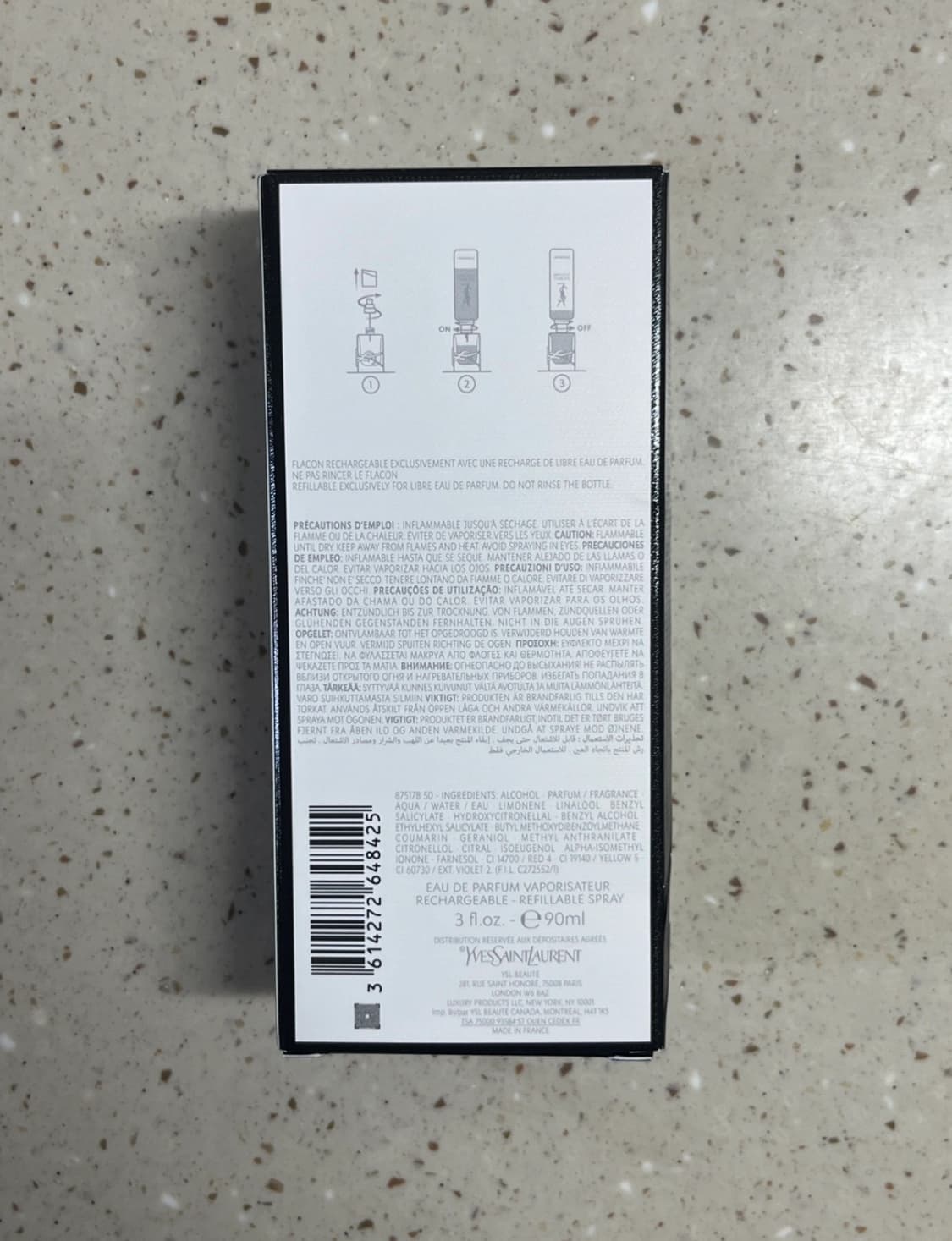 [미개봉 새상품] 입생로랑 향수 YSL 리브르 오 드 빠르펭 90ml 상품이미지2