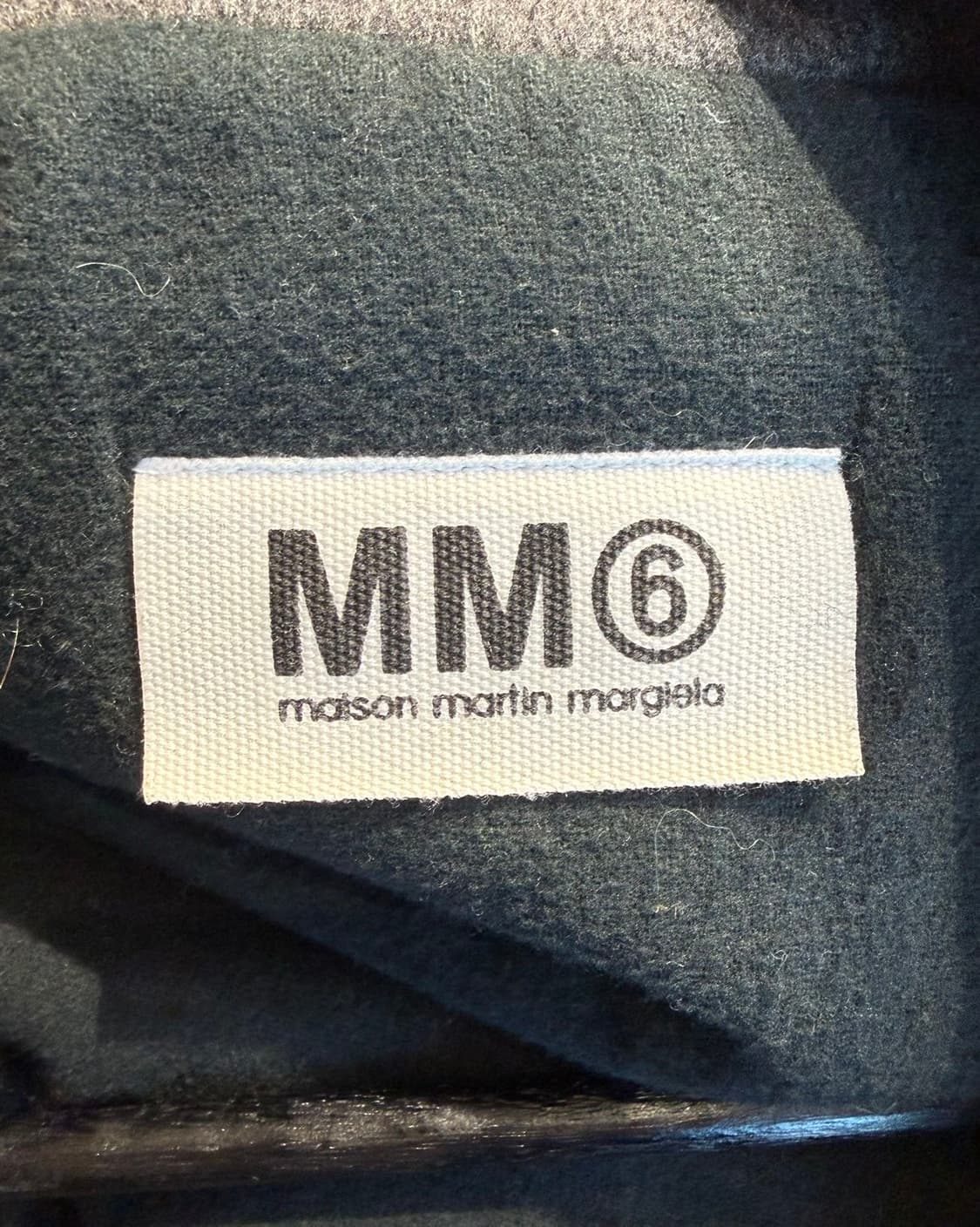 mm6 그레이 폴리마인드 레이어드 코트  상품이미지8