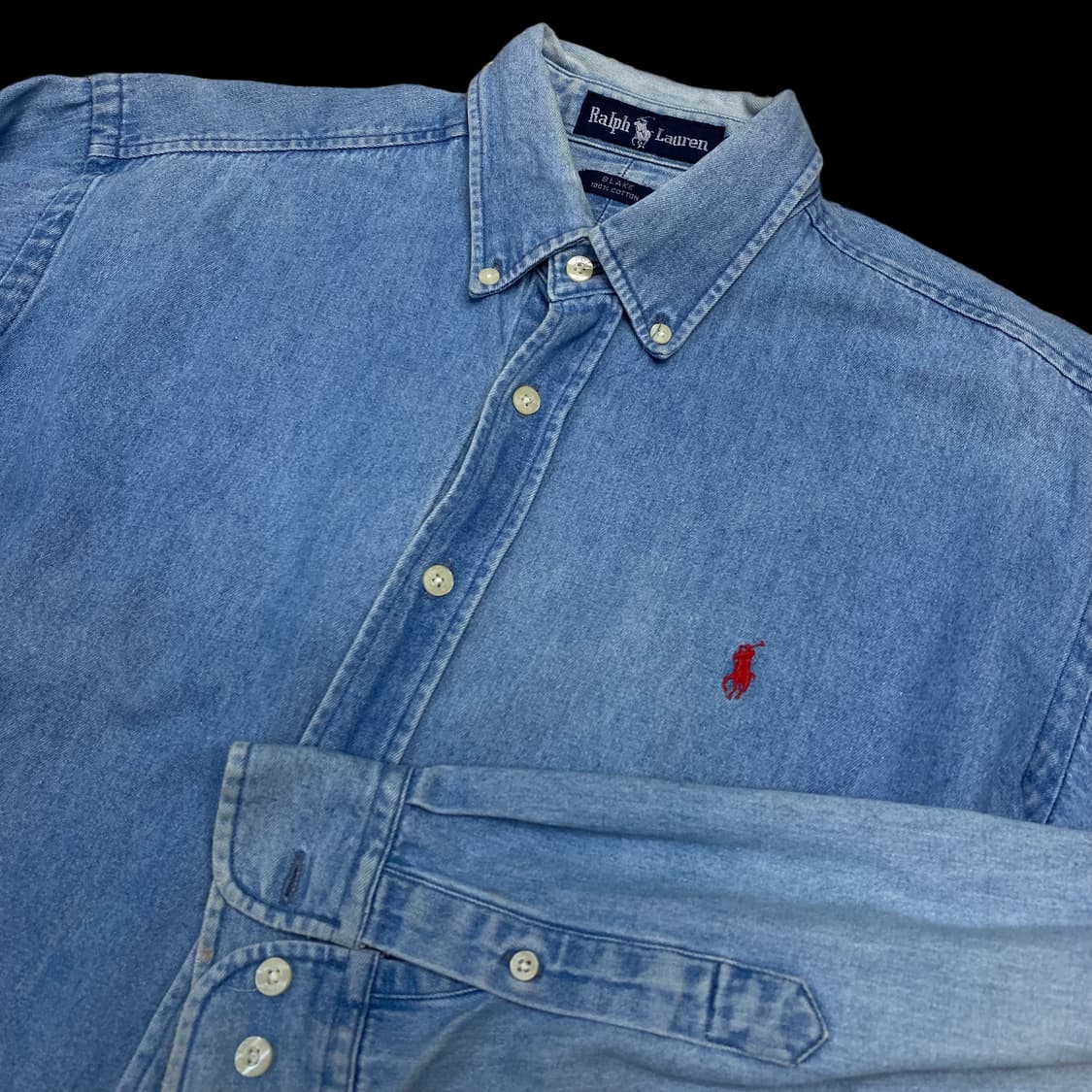 폴로 데님 셔츠 상품이미지1