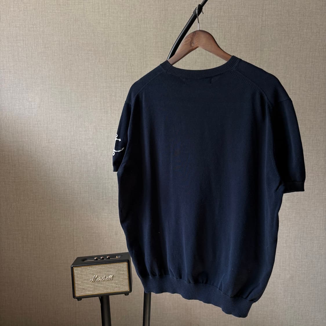 Guernsey Woollens 건지 울른스 피셔맨 반팔 니트 상품이미지7