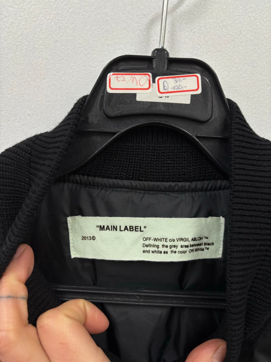 오프화이트 항공 패딩점퍼 상품이미지4