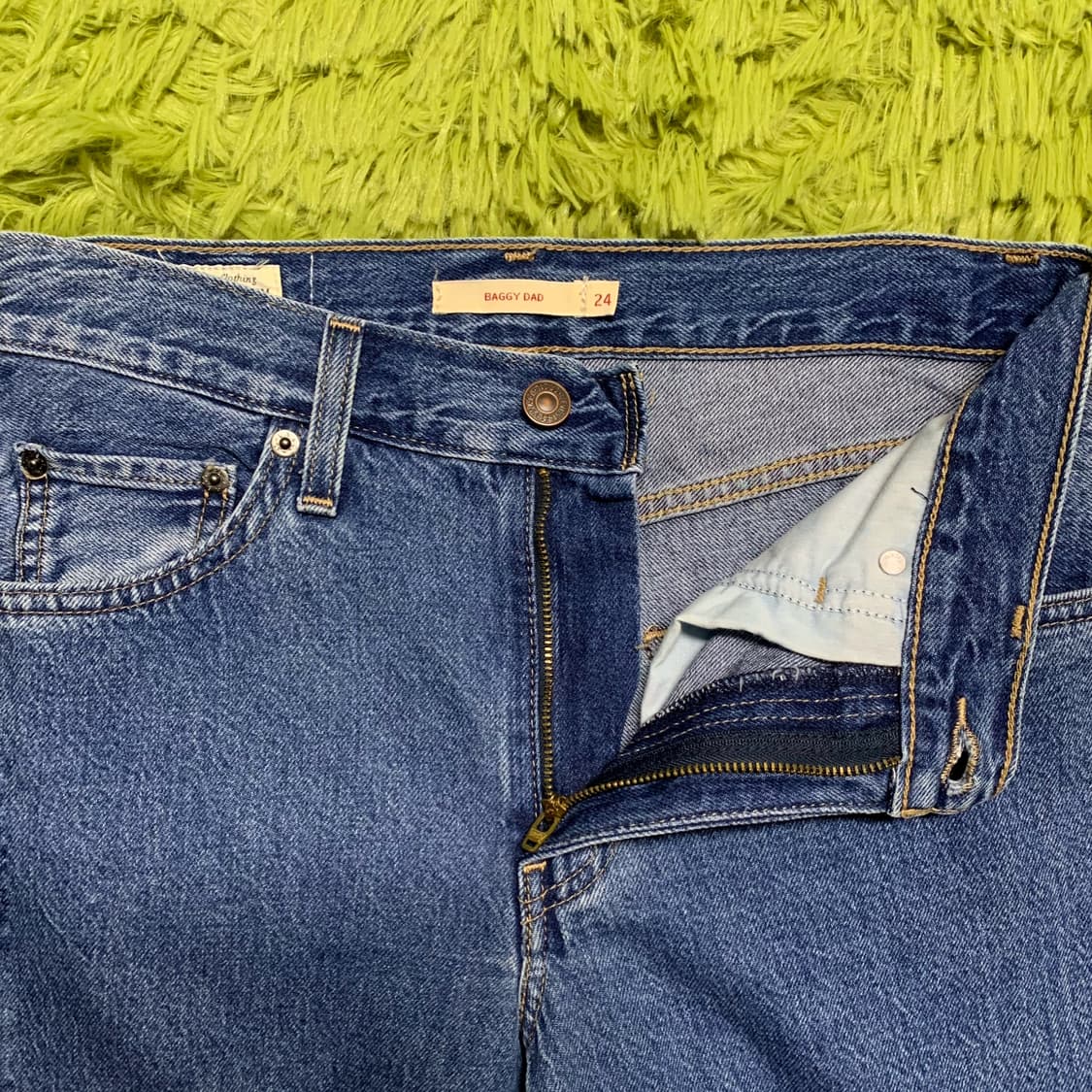 [표기 24, 실측 29] 리바이스 배기 대드 데님팬츠 상품이미지4