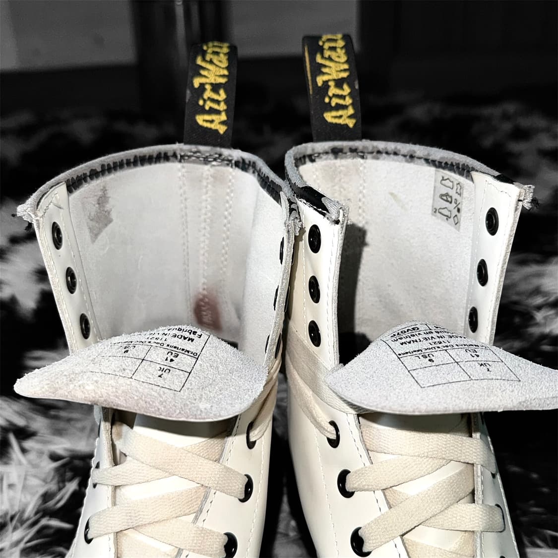 Dr. Martens Jadon white boots 41 상품이미지7