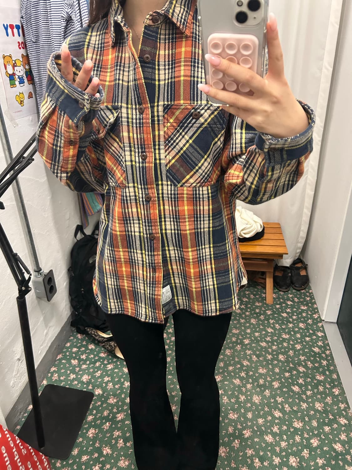 드님 denime gear jpn plaid shirt 상품이미지5