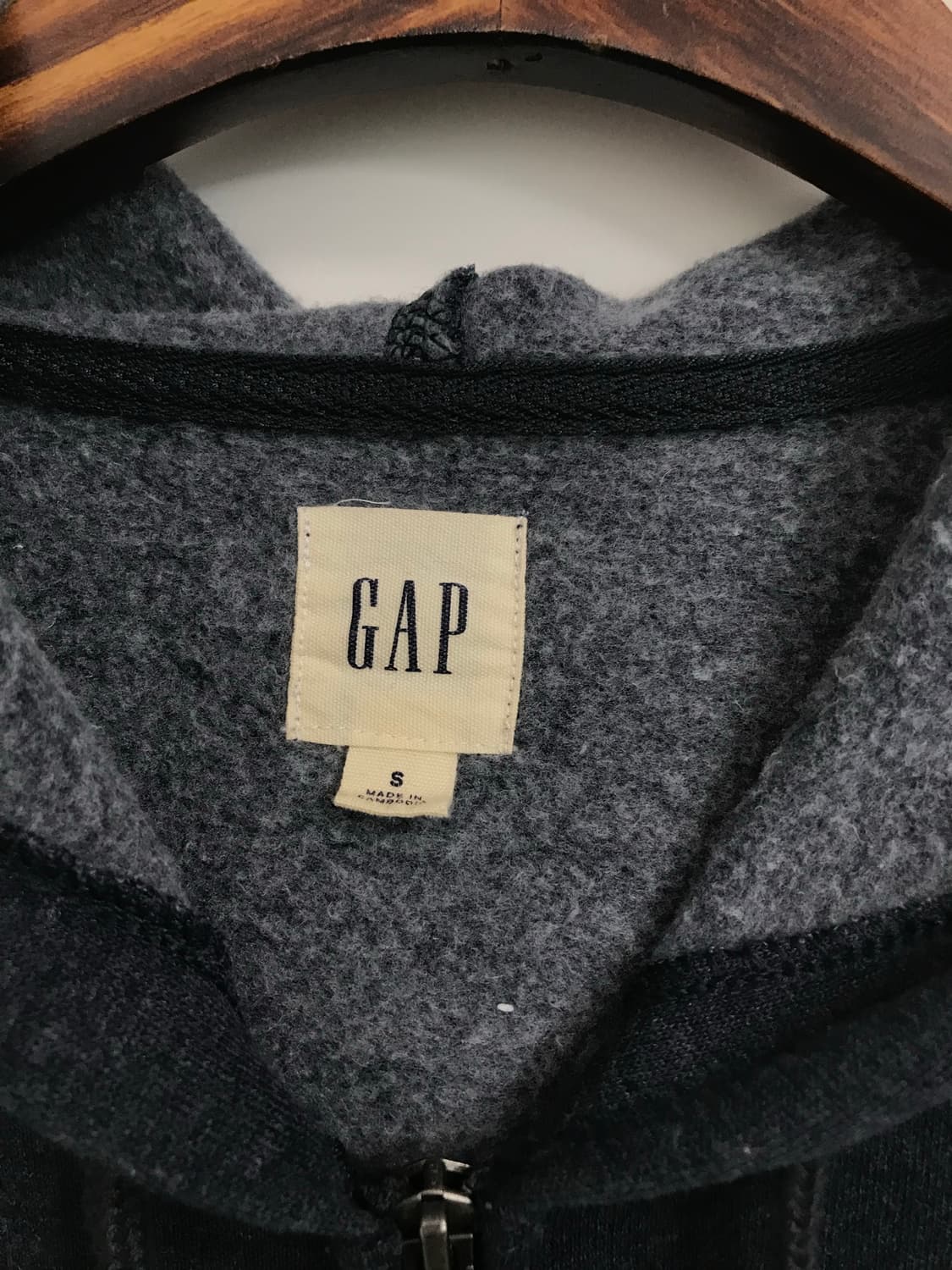 Gap 갭 성조기 차콜 후드집업  상품이미지5