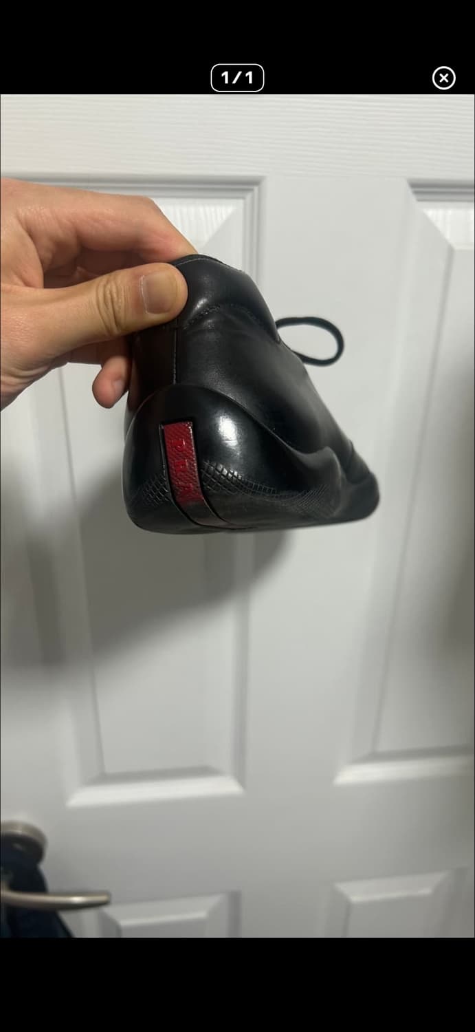 280 uk9) 프라다 스포츠 슈즈 더비 구두 상품이미지8