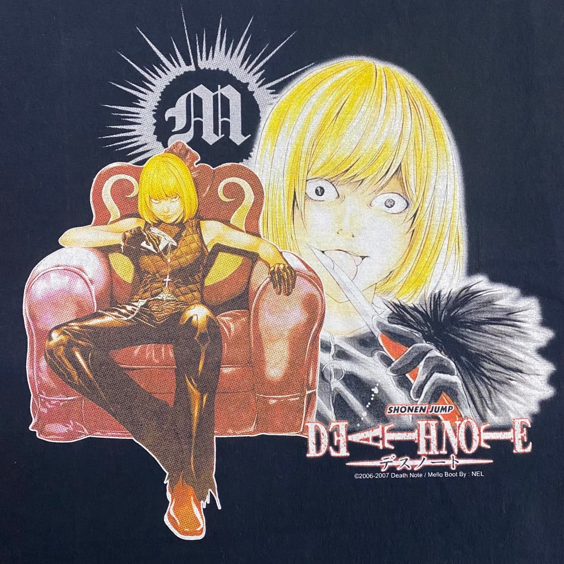 데스노트 멜로 부틀렉 애니메이션 티셔츠 상품이미지4