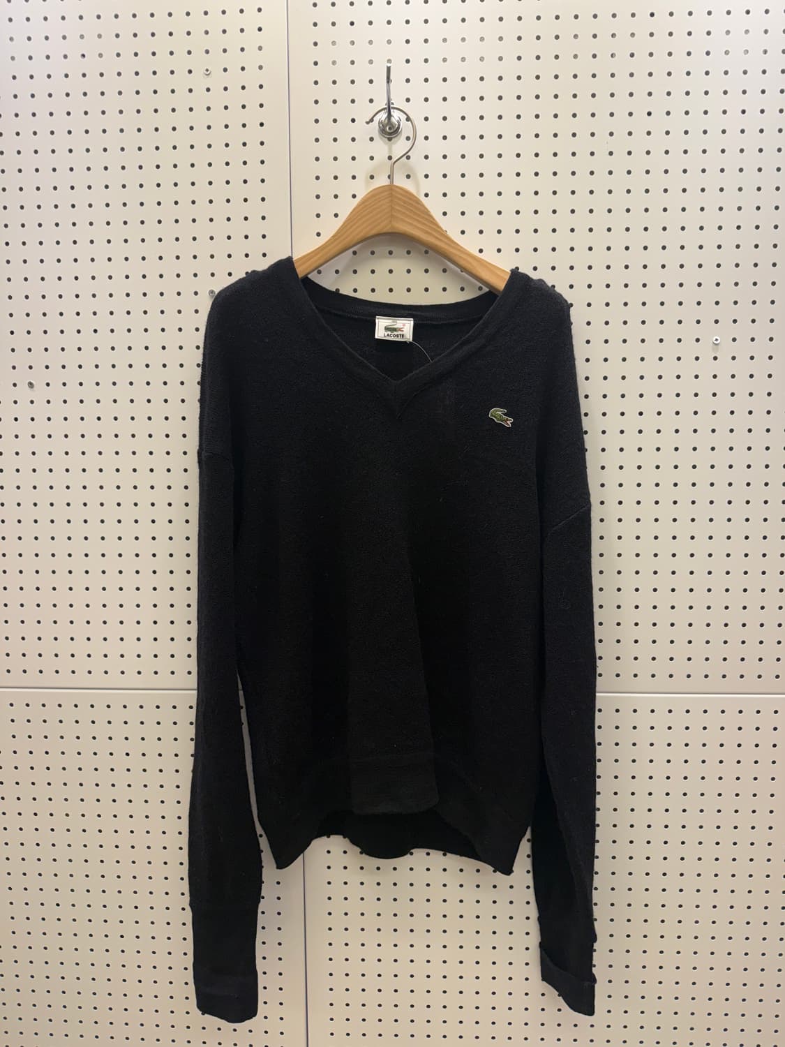 라코스테 브이넥 스몰로고 니트 U336 상품이미지2