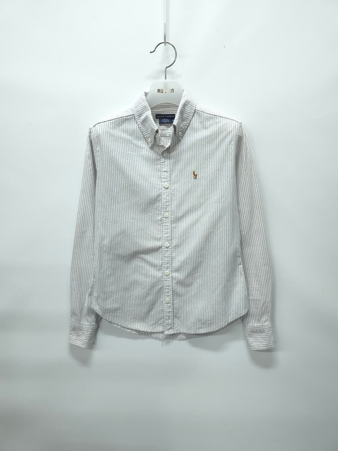 폴로 옥스포드 스트라이프 셔츠 (여성44~55) 상품이미지1
