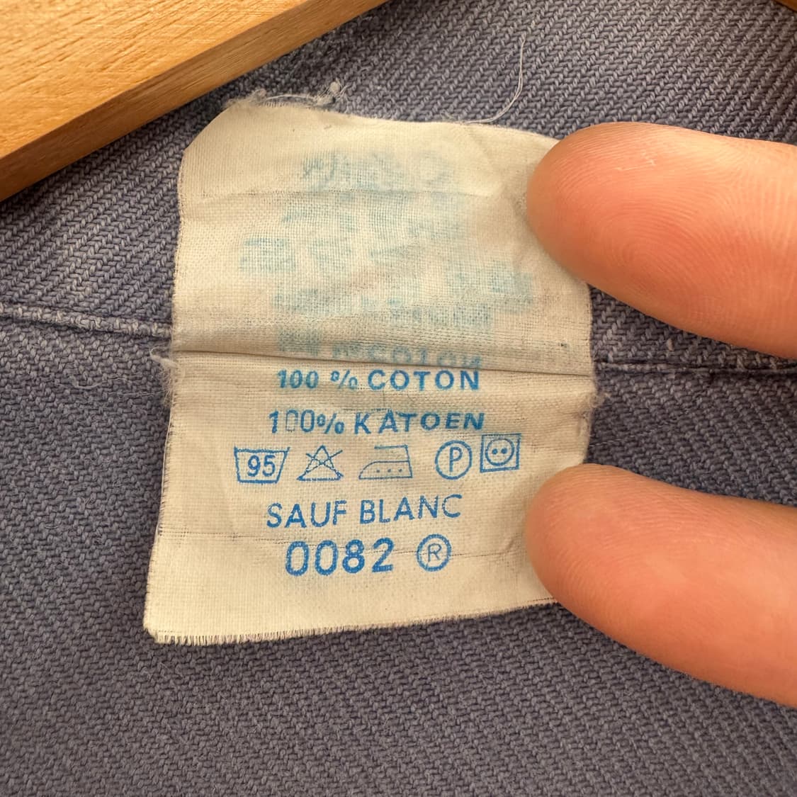 80s 빈티지 프렌치 워크 자켓 (L)   상품이미지7