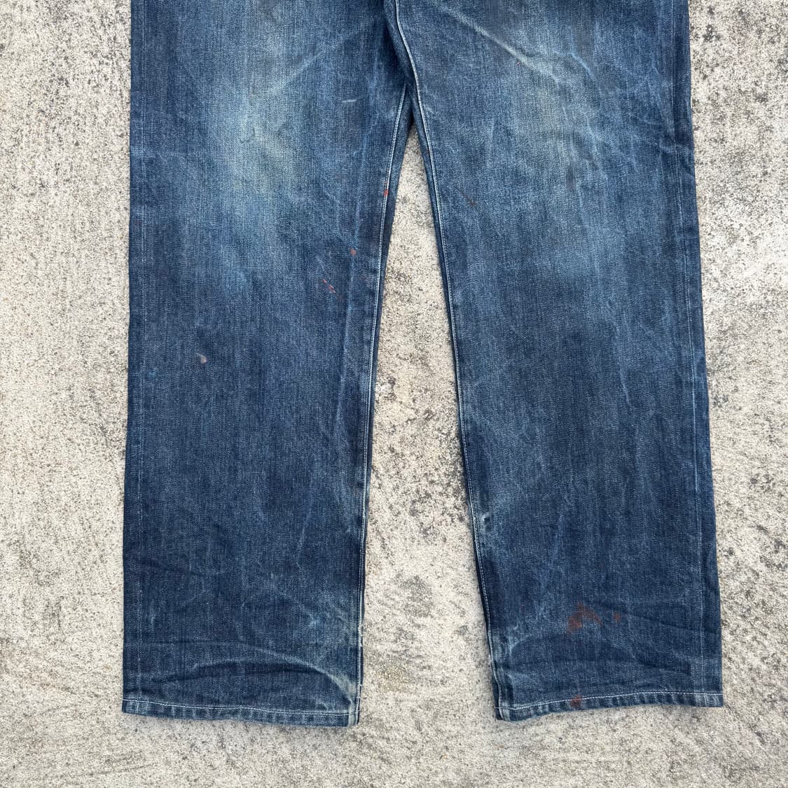 [34] Stussy 스투시 백포켓 로고 데님 팬츠 상품이미지5