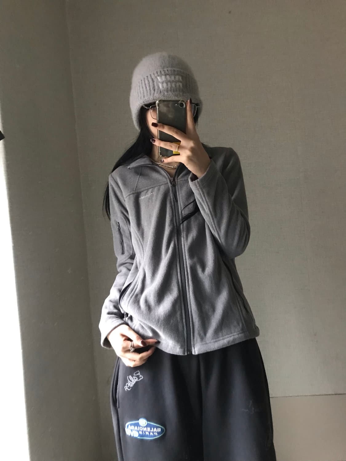 콜롬비아 그레이 후리스 상품이미지3