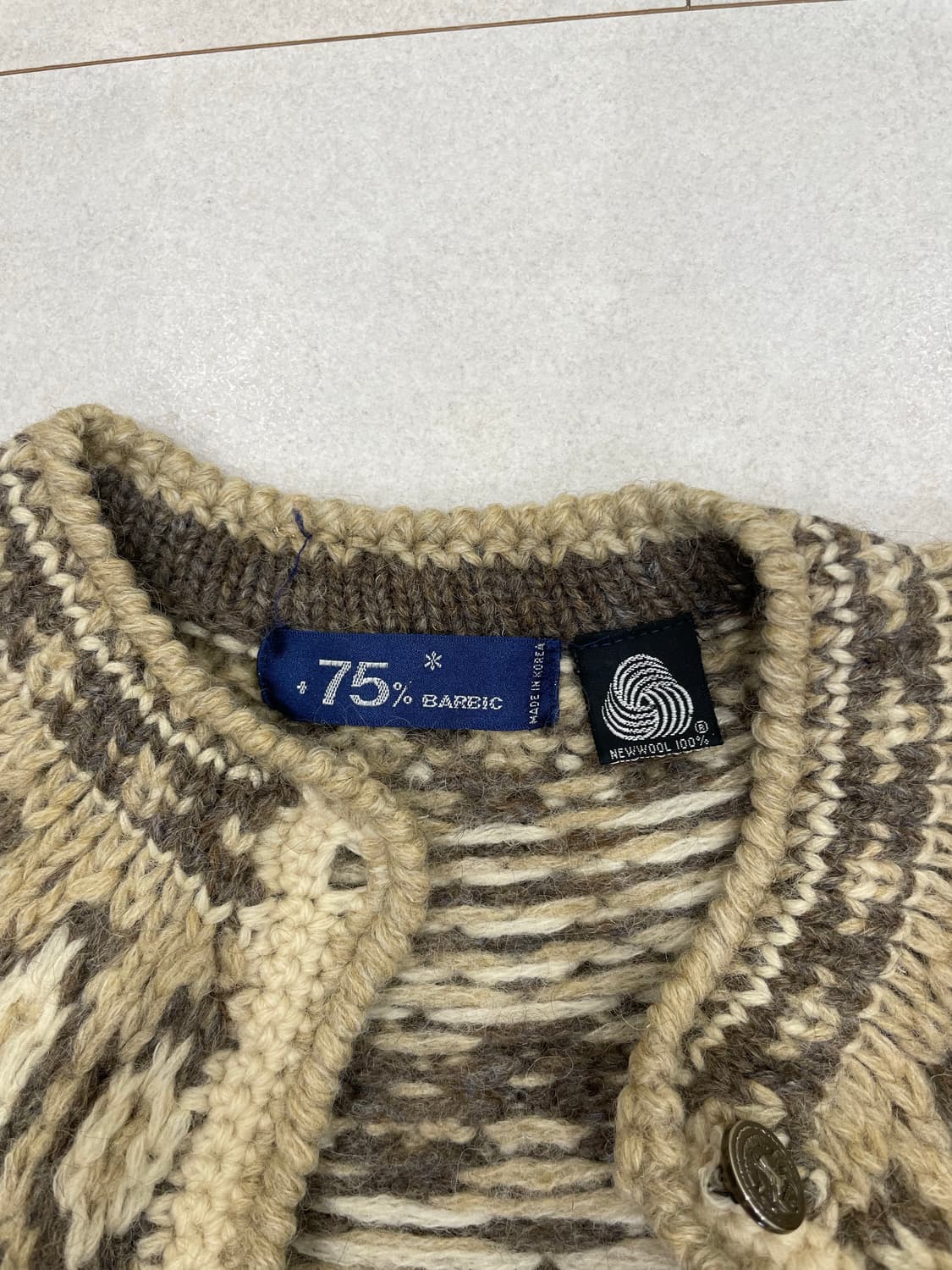 빈티지 가디건  상품이미지2