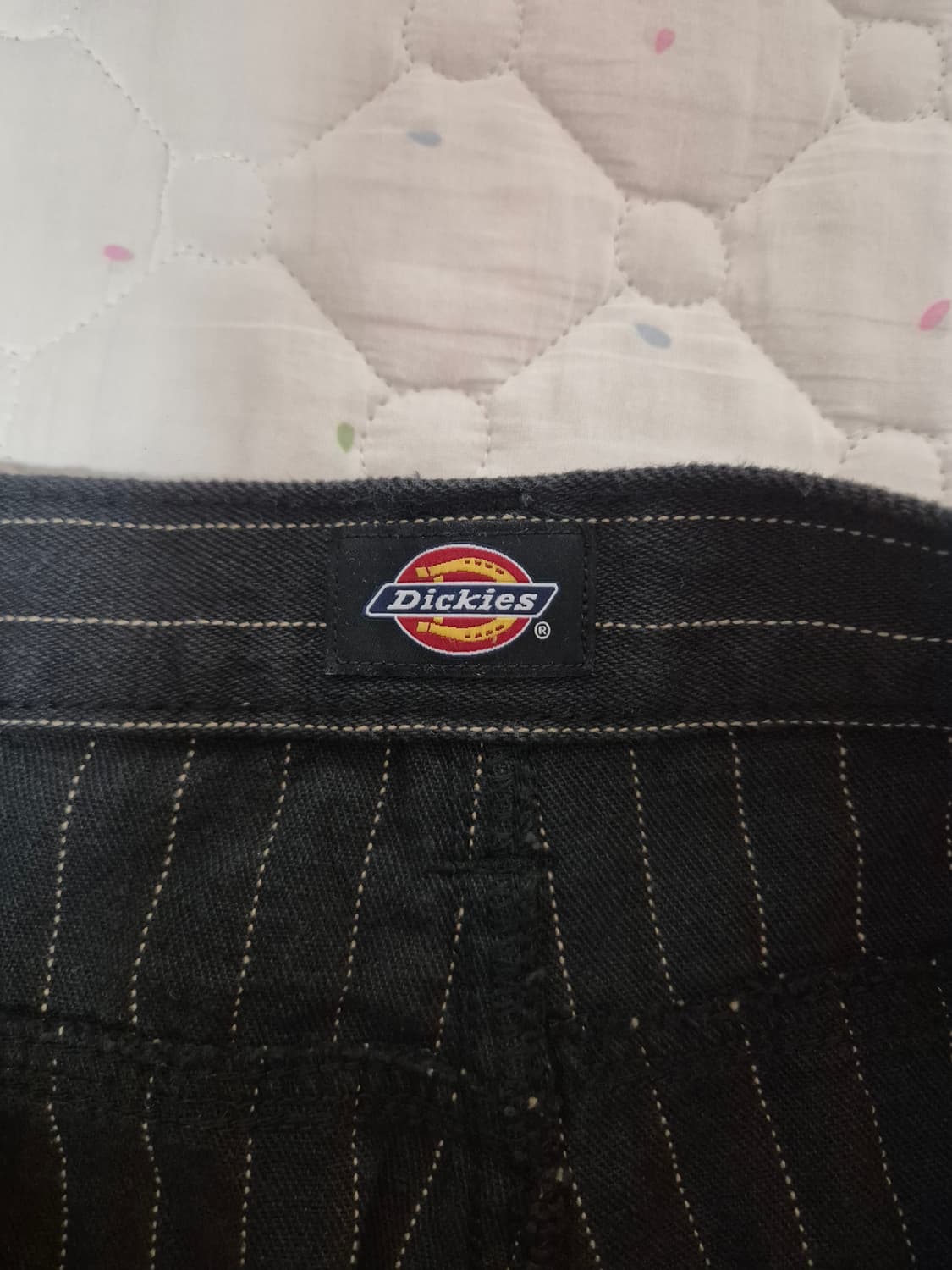 디키즈 스트라이프 블랙 워크팬츠 32 상품이미지3