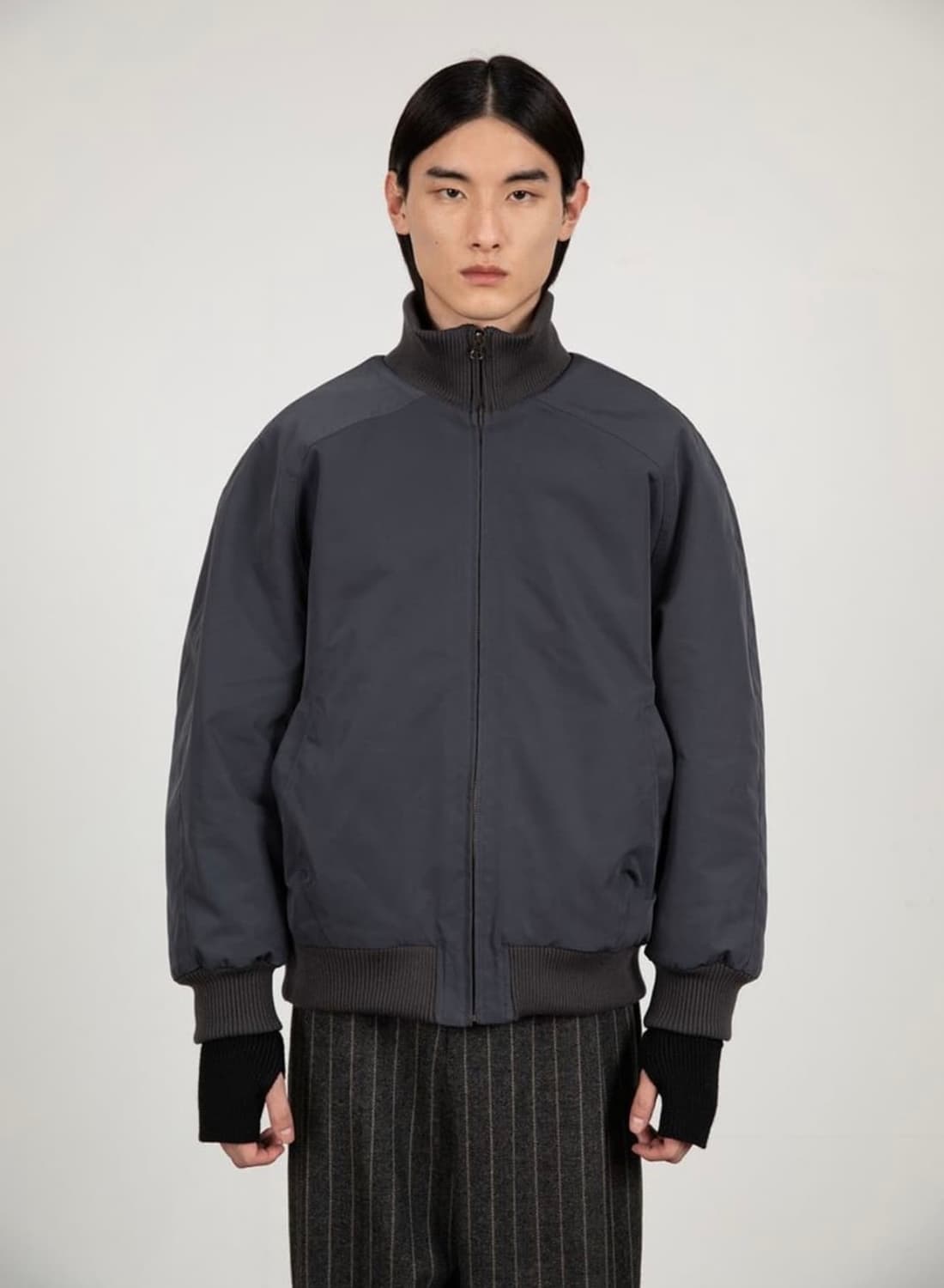 아모멘토 셔링 봄버자켓 상품이미지1