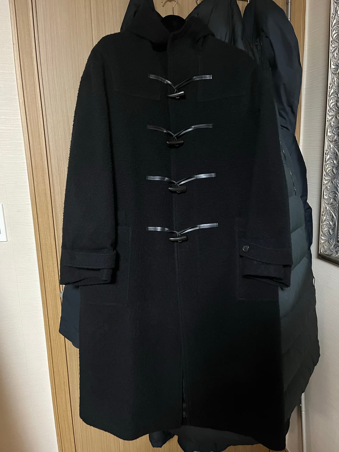 [s] 유스 더플 코트 카센티노 블랙 상품이미지2