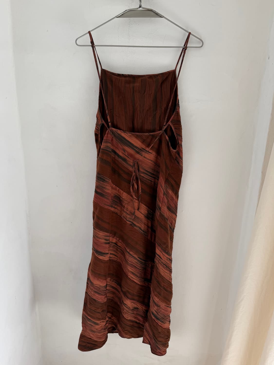 brown pattern dress 상품이미지7