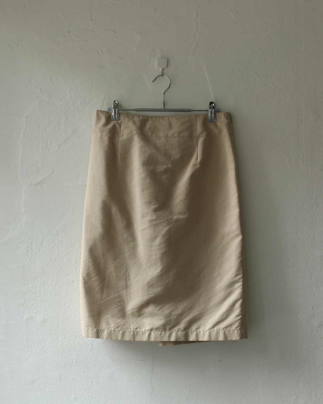 질 샌더 베이지 미디 스커트  상품이미지2