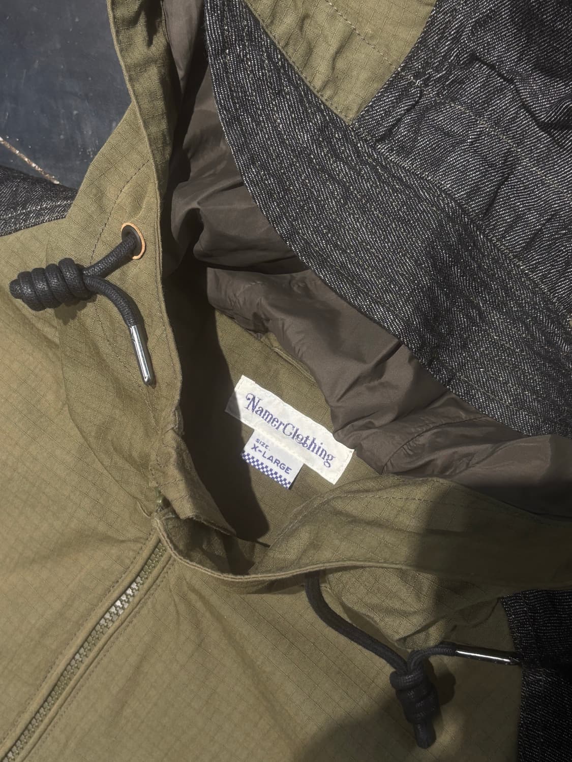 네이머클로딩 라이트 스트롤러 파카 올리브 XL 상품이미지6