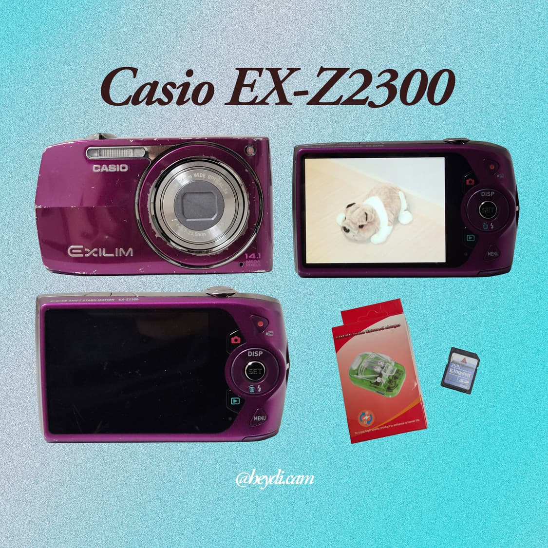 (로제, 모카, 아일릿) 카시오 엑슬림 z2300 로즈핑크 상품이미지3