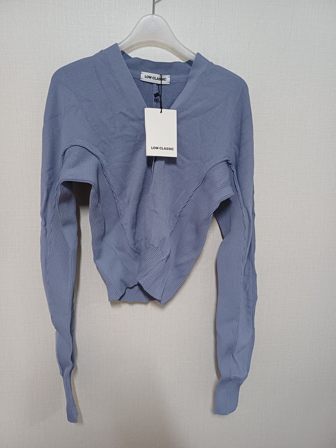 로우클래식 익스클루시브 암홀 가디건 라벤더 상품이미지6