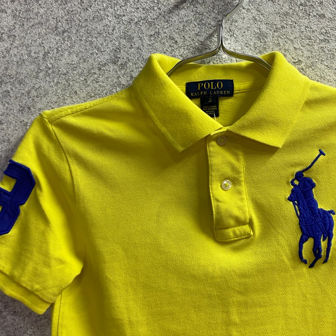 폴로 랄프로렌 빅포니 옐로우 카라티 B4636 상품이미지3