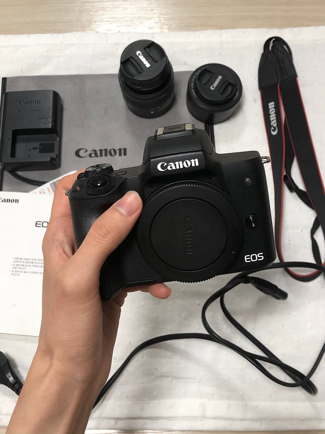 캐논 EOS M50 +렌즈2개 상품이미지1