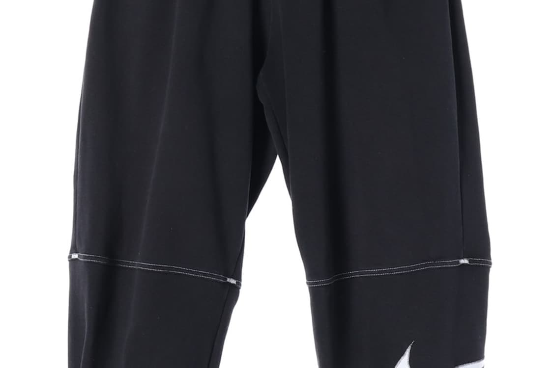 나이키 스우시 콘트라스트 스티치 하이라이즈 조거 팬츠 XS 상품이미지4