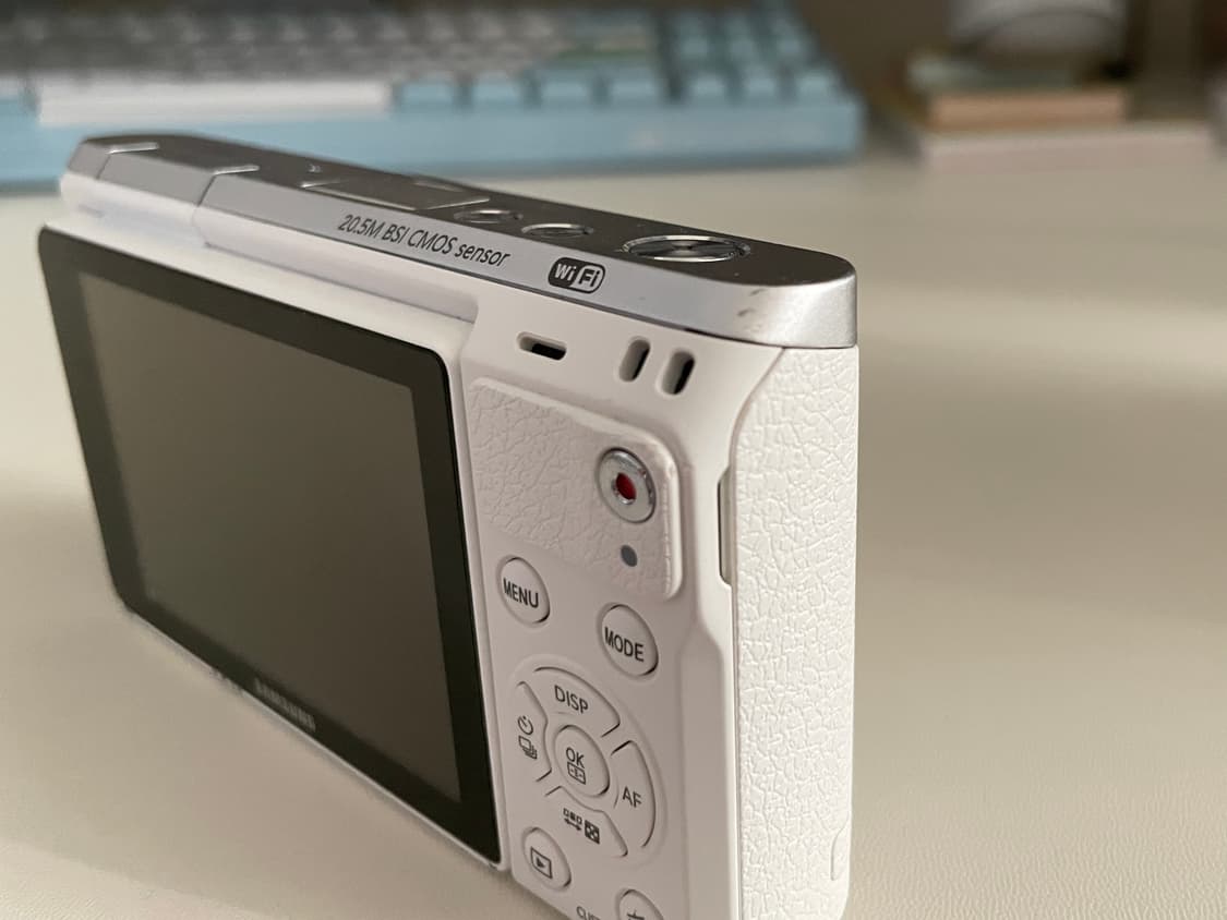 (작례 O) 삼성 nx mini 미러리스 카메라 화이트 상품이미지8