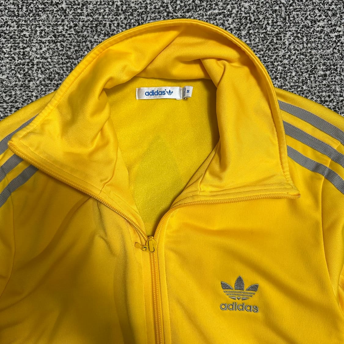 (M) 아디다스 백로고 져지 옐로우 상품이미지2