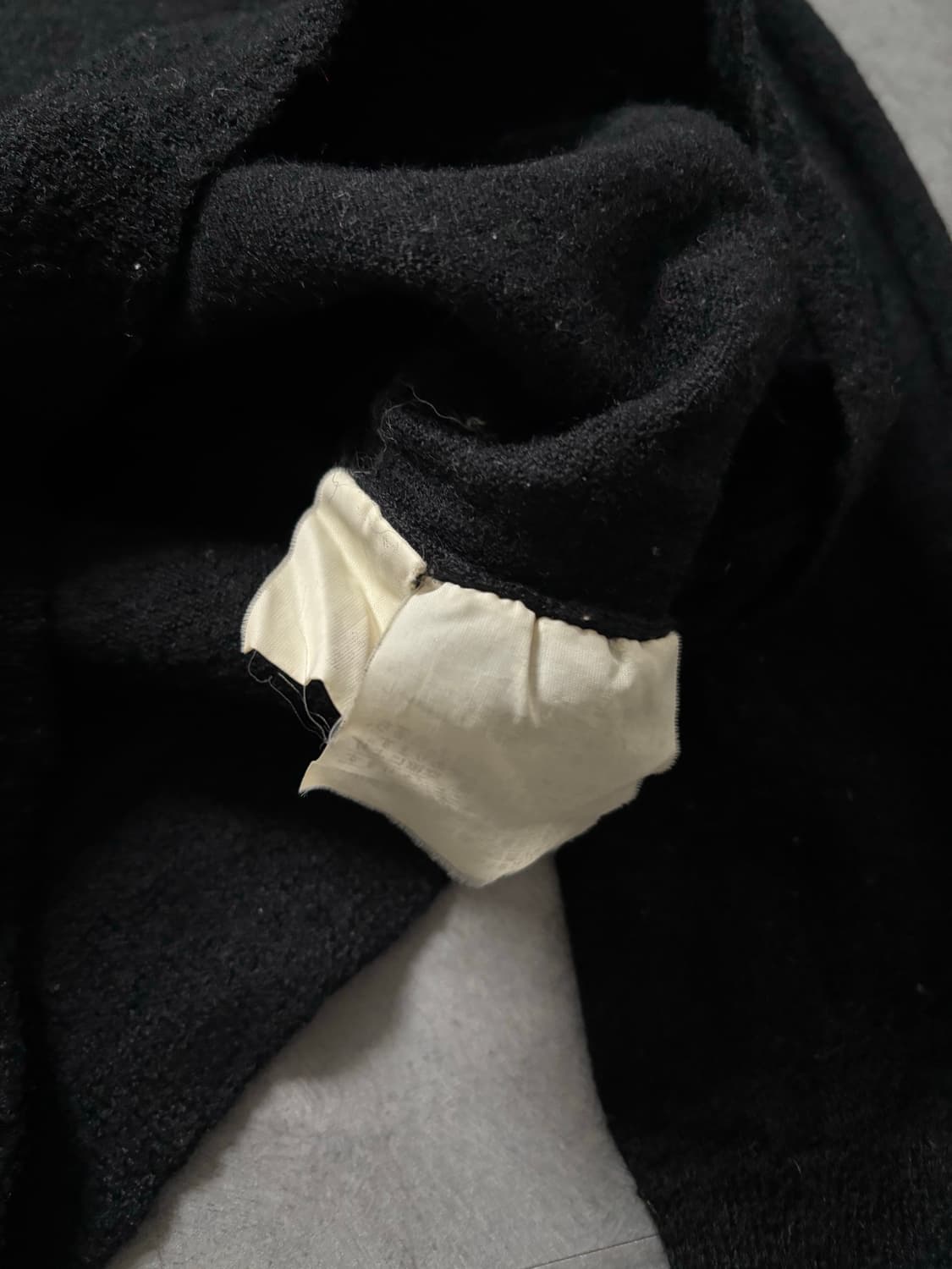 Comme des Garcons tricot 꼼데가르송 트리콧 블랙 터틀 상품이미지9