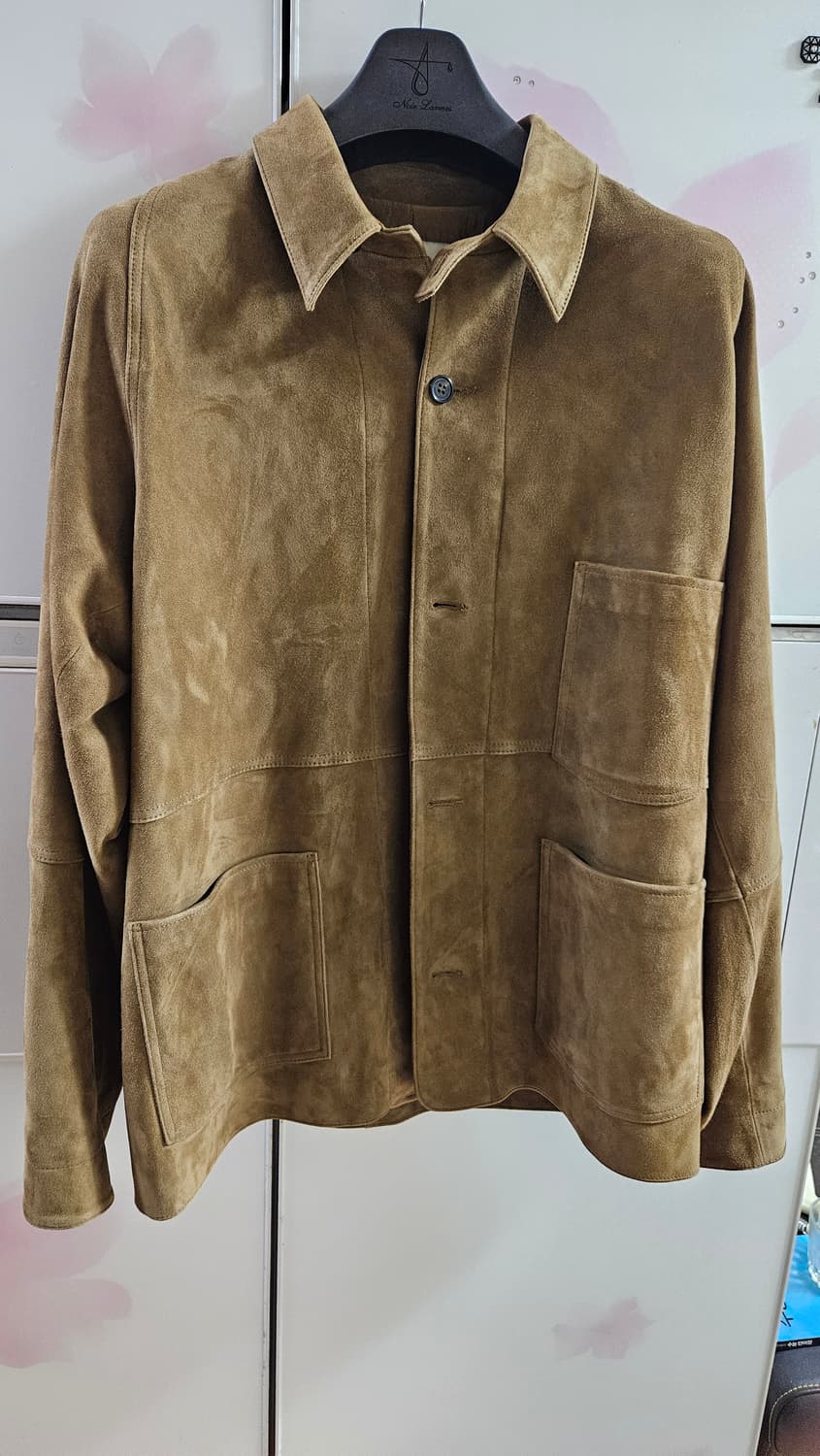 어나더오피스 이탈리안 레더 커버올 카멜 1사이즈 상품이미지1