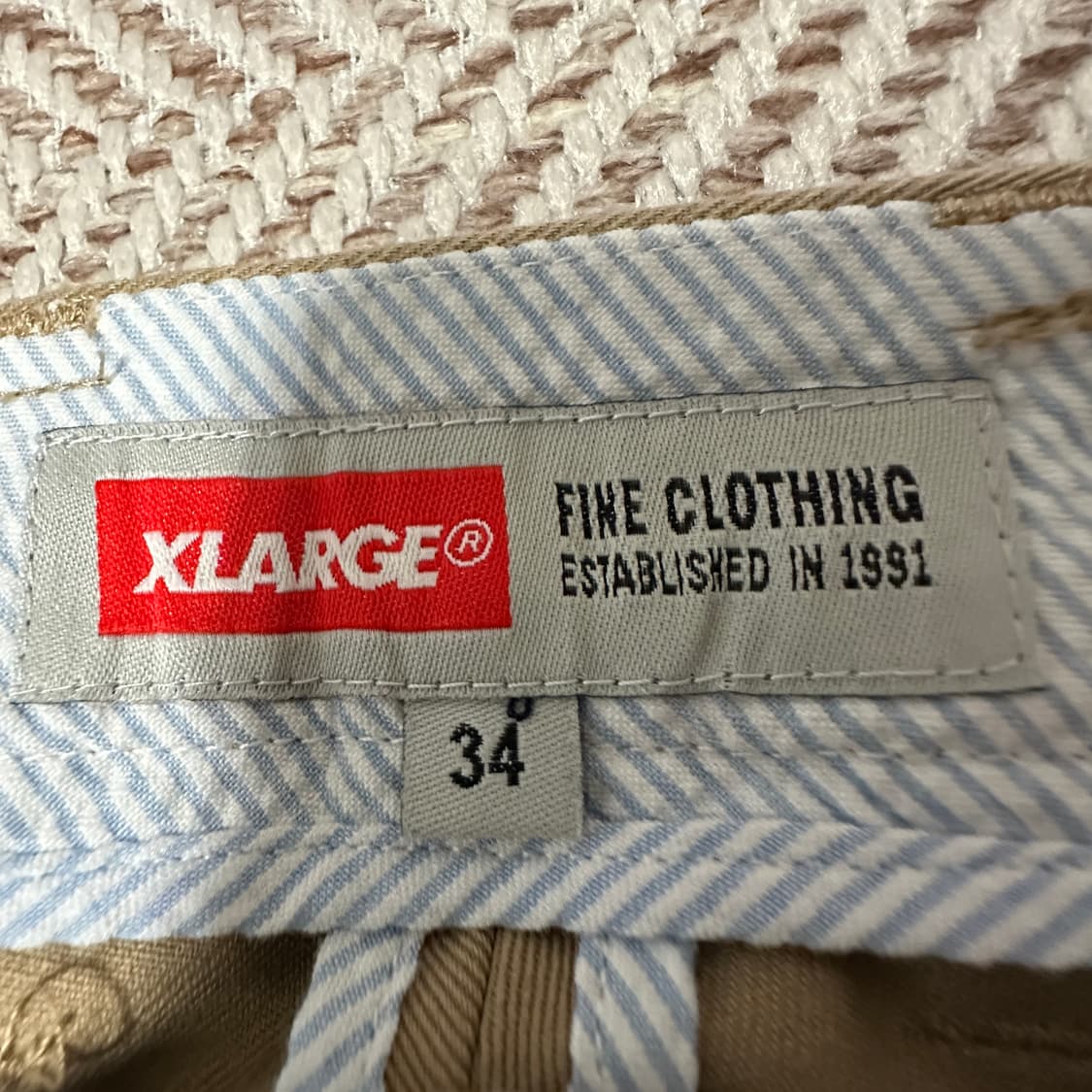 X-LARGE work pants beige 상품이미지4