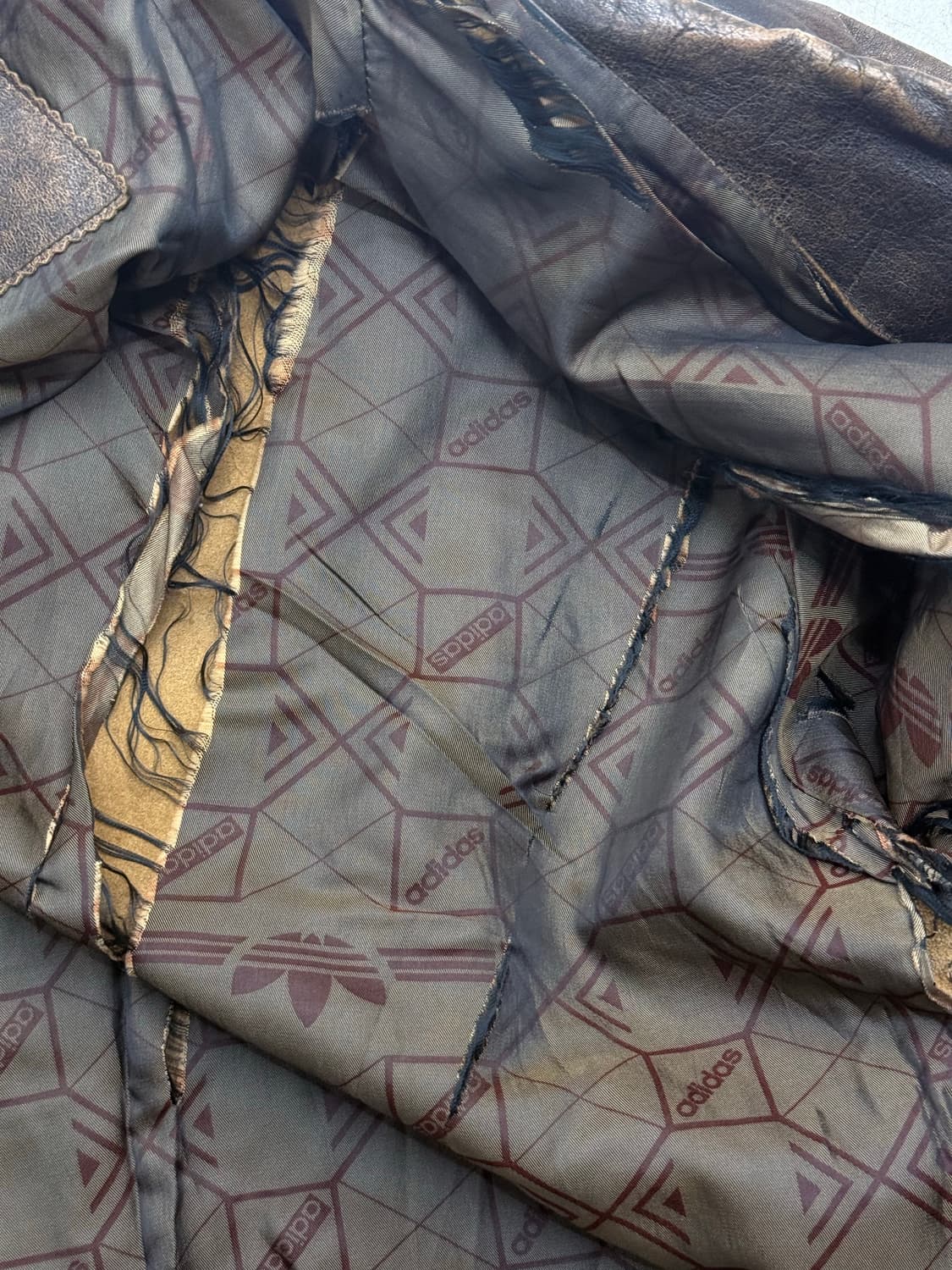 89년도 아디다스 코리아 레더자켓 상품이미지7