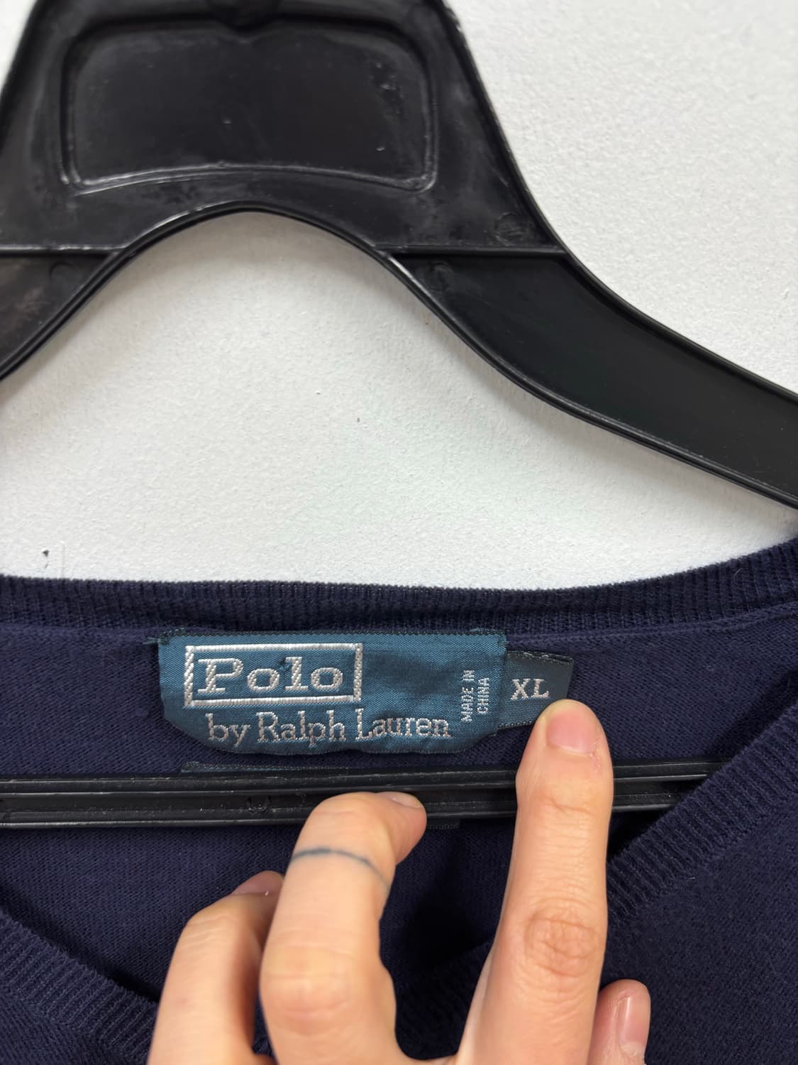 폴로랄프로렌 울 v넥 니트 상품이미지4