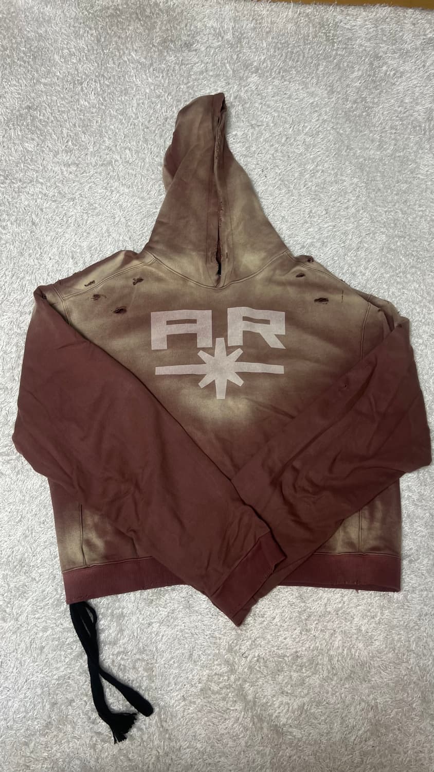 [OS] 틸던 아트후디(버건디) 상품이미지2