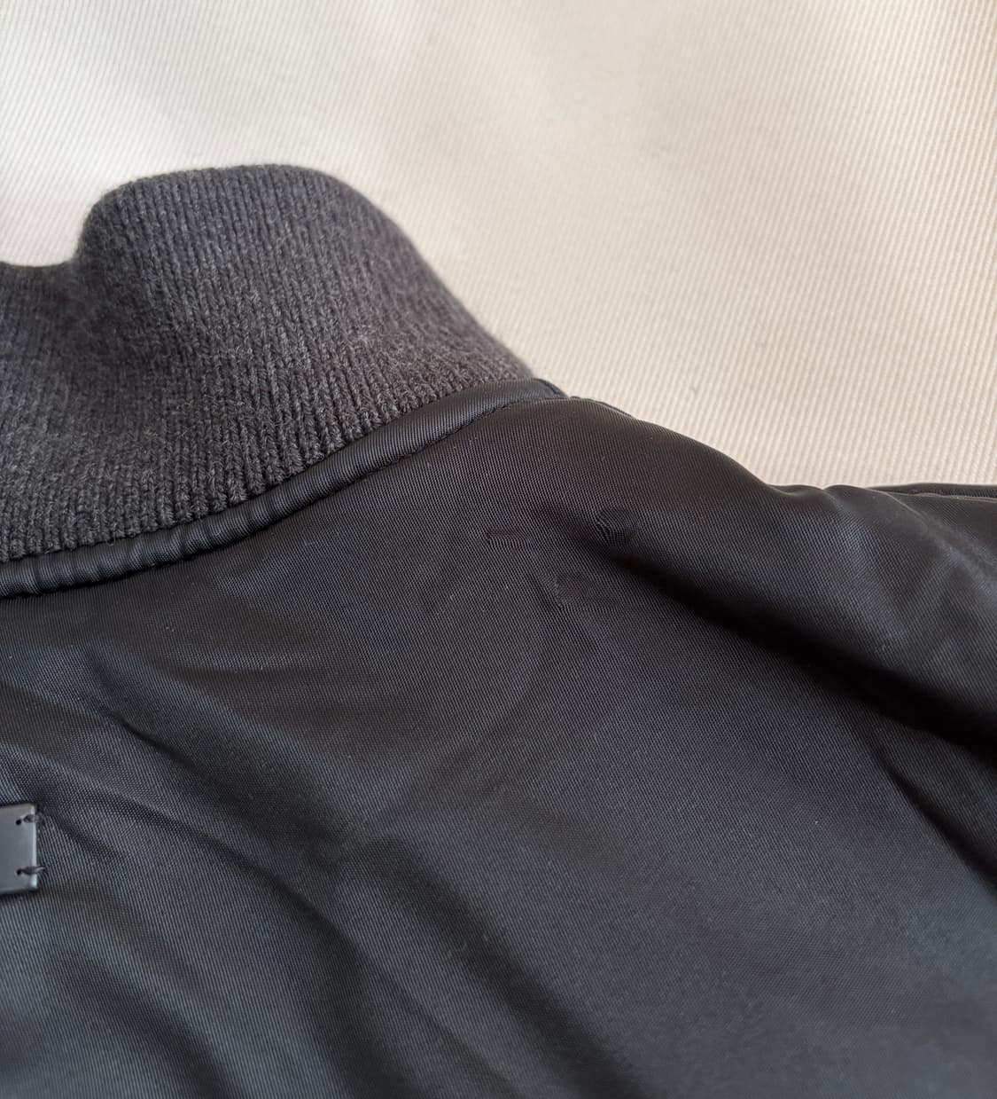 피어오브갓 이터널 나일론 트윌 봄버 자켓 블랙 FEAR OF GOD ET 상품이미지6