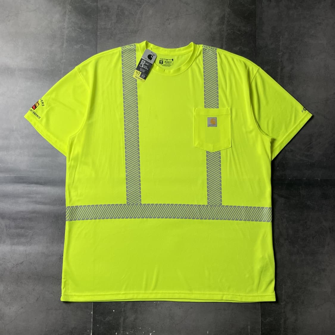 CARHARTT 데드스탁 칼하트 리플렉티브 워크 반팔티셔츠 A01109 상품이미지1